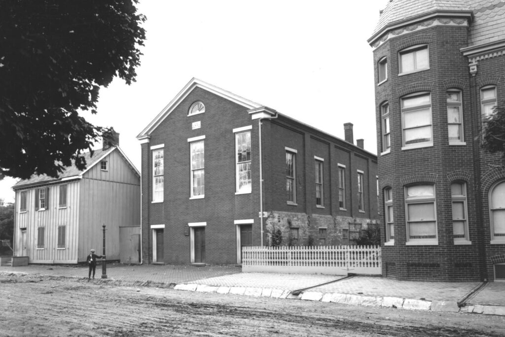 1855 edifice of the Quinn Chapel AME Church. (Courtesy Heritage Frederick Archives and Research Center)